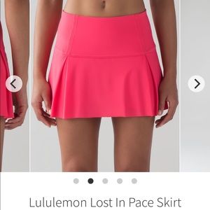 Lipgloss Lost in Pace skirt